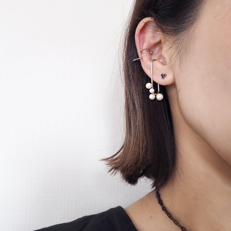 simuero cabo ピアス　イヤリング　ポストカード付き ツーリングフックピアス・イヤリング | Pink Owl Bijou