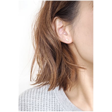プチスワロパールピアス・イヤリング