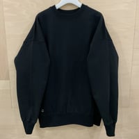 Fresh Service / FSC251 70160B / LIGHT OZ CREW NECK SWEAT (BLACK)