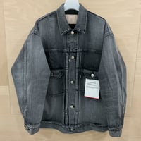 Graphpaper / GM251 30185LB / Selvage Denim Jacket (BLACK LIGHT FADE)
