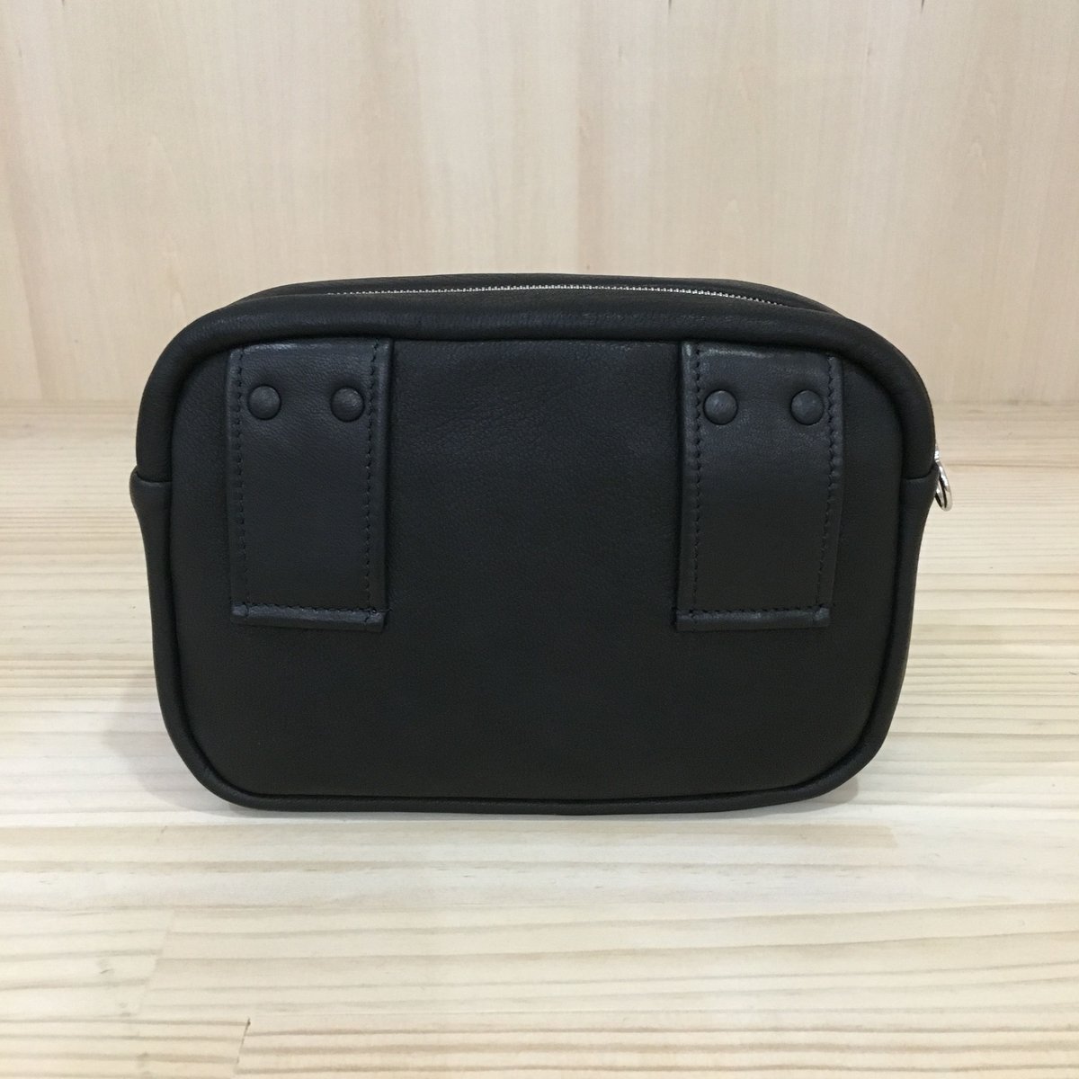 Aeta DEER LEATHER BELT POUCH S です♩ Aeta / DA27 / DEER BELT POUCH (S) (BLACK) | cas