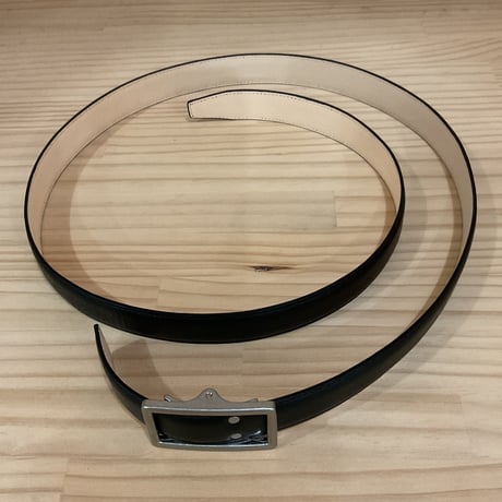 Graphpaper / GU244 90031B / Holeless Classic Narrow Belt (BLACK)
