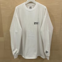 Fresh Service / FSW 23 TE 271 / VIBTEX for Fresh Service L/S CREW NECK TEE (WHITE)