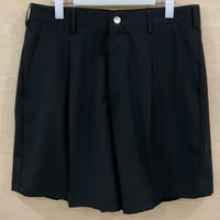 Graphpaper / GM251 40263 / Semi Dull Oxford Shorts (BLACK)
