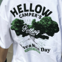 【Hellow CAMPER'S】TREE Tee【とぅばらーま記念碑】