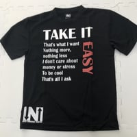 ラン・トレーニングに最適！すぐ乾く！ドライメッシュTシャツ[メッセージ]