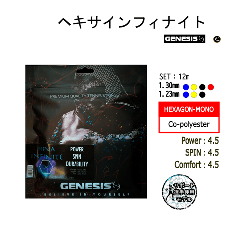 GENESIS　ヘキサインフィナイト　SET　(12m)