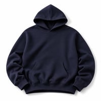 " BLANK " HOODIE NAVY