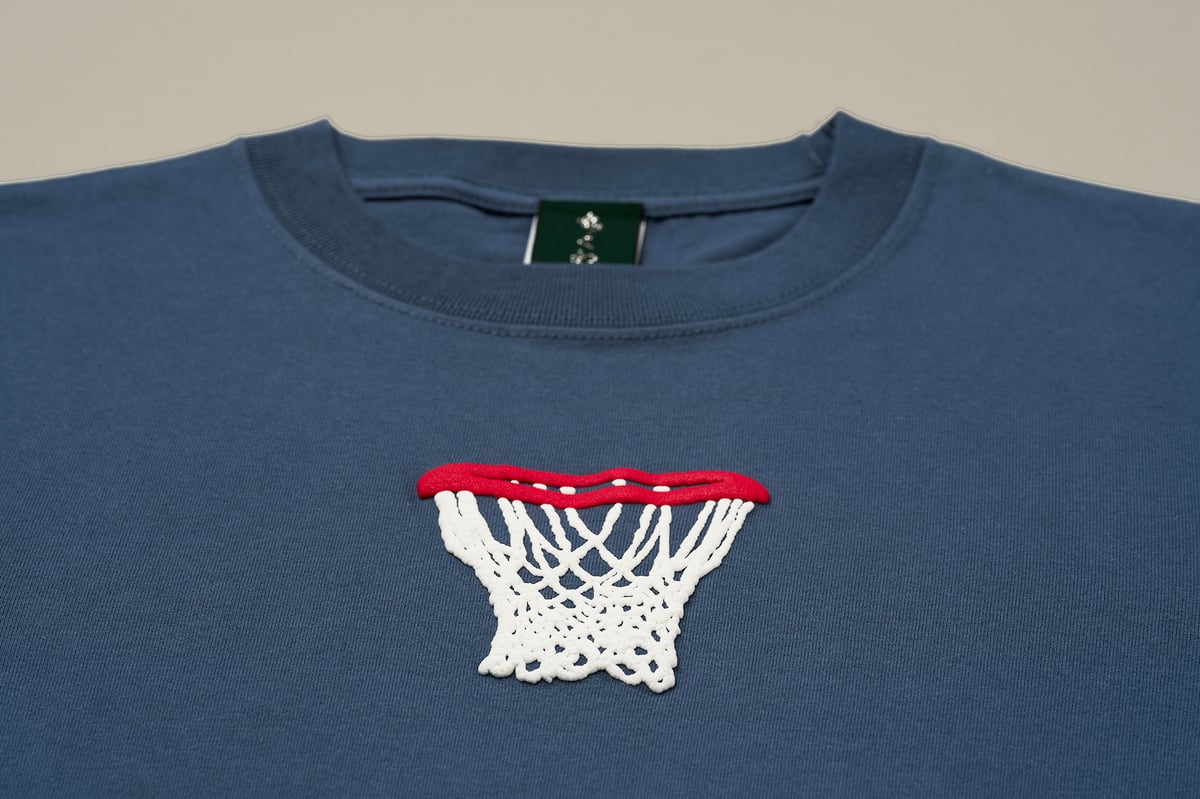 【THISISNEVERTHAT】N バスケットボールフープTシャツ ネイビ バスケ(ヘイジーネイビー) | ちくわぶ