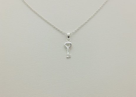 シルバー925 キー プチペンダント