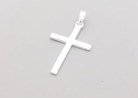 シルバー925　クロスＭ ペンダントトップ