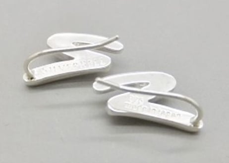 シルバー９２５ Ｎラインピアス