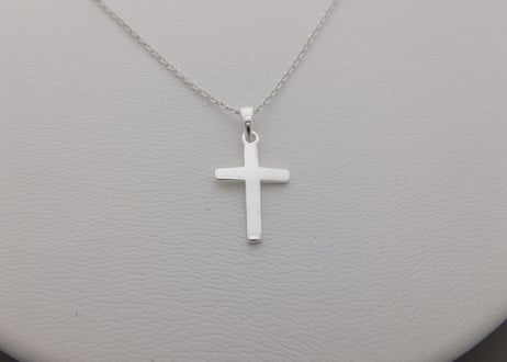 シルバー925 クロスＳペンダント