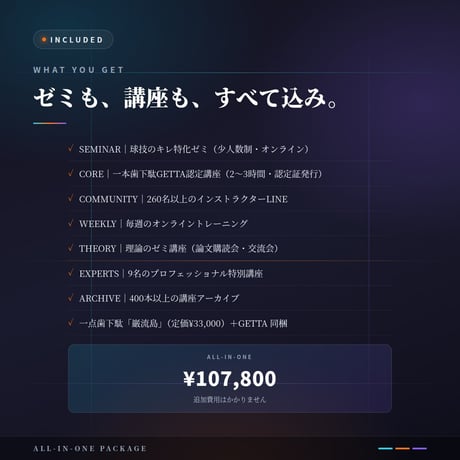 【球技のキレ特化ゼミ】一本歯下駄GETTA認定インストラクター講座｜切り返しと一歩目を変える｜サッカー・フットサル・バスケ指導者／選手のために