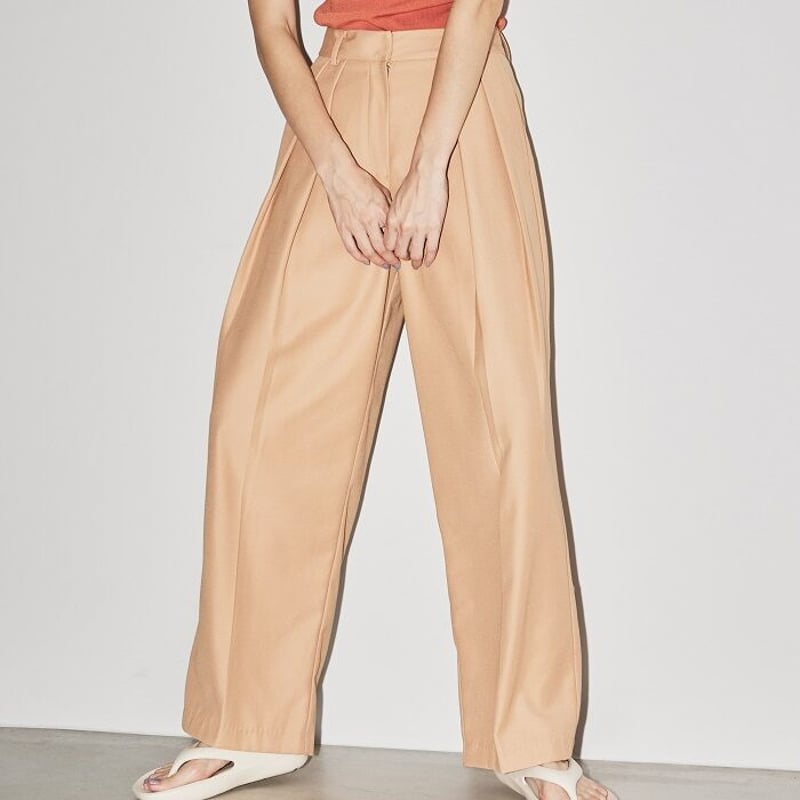TODAYFUL 2023 トゥデイフル パンツ Tuck Twill Trousers タッ...