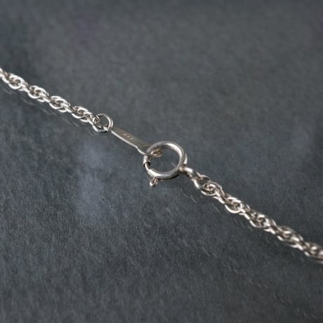 Striped Amethyst Necklace/Pear Shaped