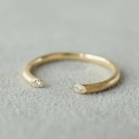 K18 Twig Ring/Fork *
