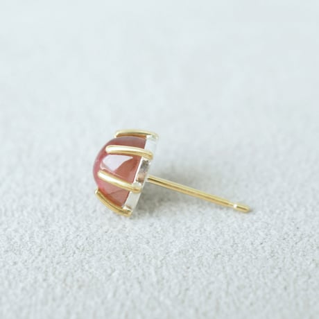 Pink Tourmaline Earring ＊Single