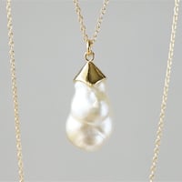 Tahitian Pearl Necklace/Cone *
