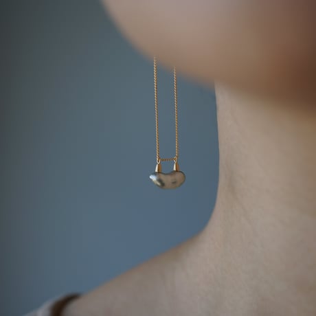 Tahitian pearl earring/chain/Thorn  ＊Single