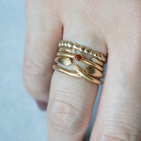 K18 Twig Ring/Fork *
