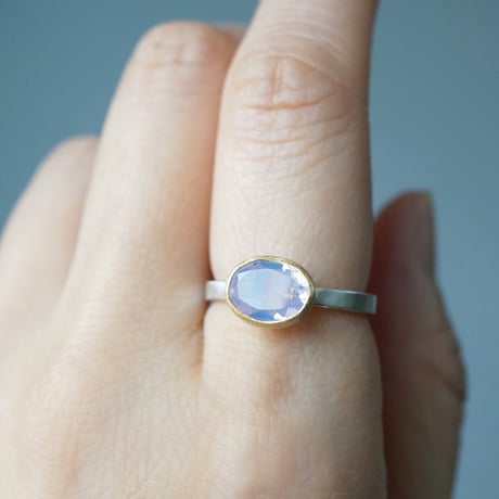 Lavender Quartz Ring