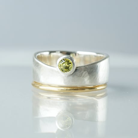 Ridge Ring Canary Tourmaline