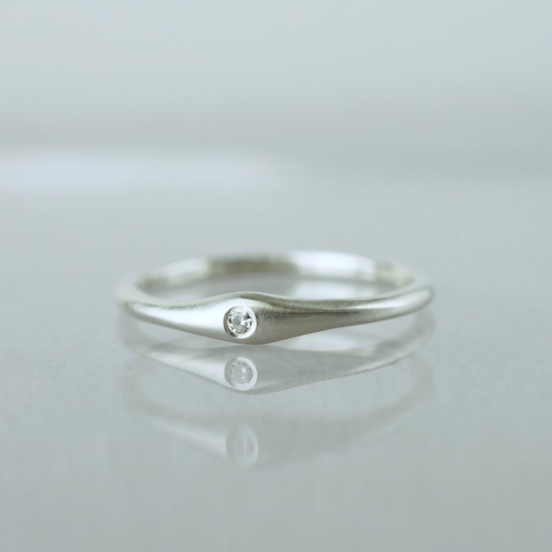 SV Wave Ring/Diamond | jardim by Marina Ishii