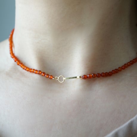 Carnelian Necklace / K10