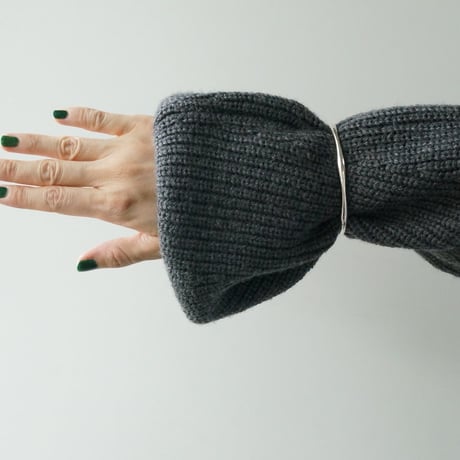 Wave Bangle/Oval