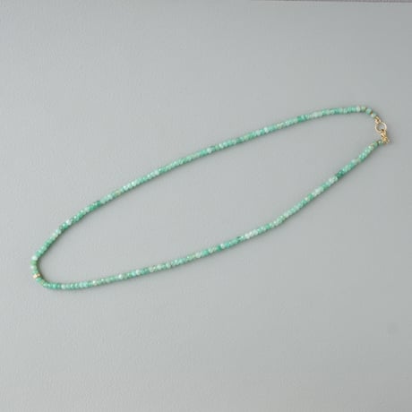 Emerald Necklace / K18