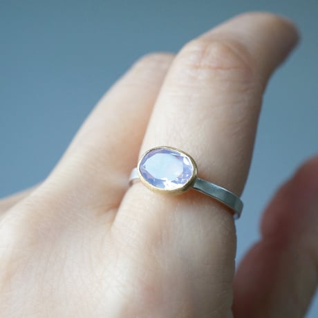 Lavender Quartz Ring