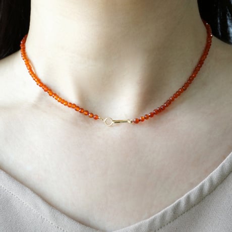 Carnelian Necklace / K10