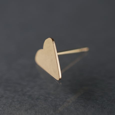 K18 Heart Earring ＊Single *