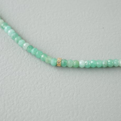 Emerald Necklace / K18