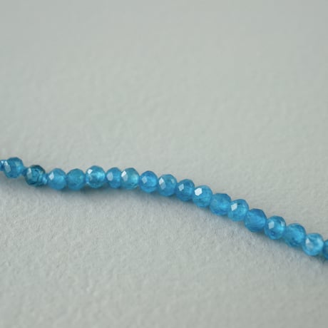 Neon Blue Apatite Necklace / K10