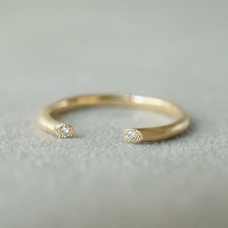 K18 Twig Ring/Fork *