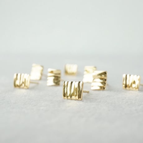 K18 Plate Earrings *