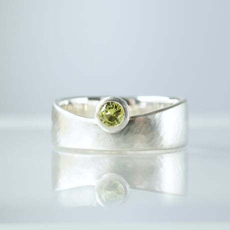 Ridge Ring Canary Tourmaline