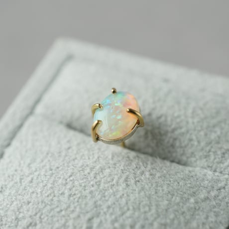 Opal earring/Cabochon  ＊Single