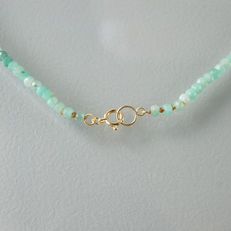 Emerald Necklace / K18