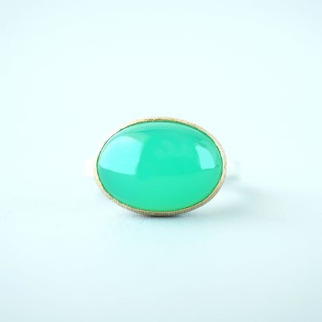 Chrysoprase ring