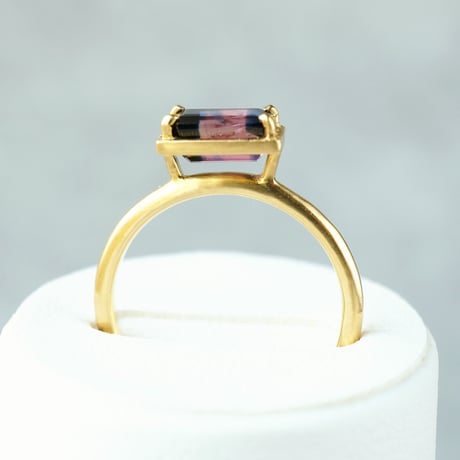 Sapphire Ring/Bicolor/PinkxBlack
