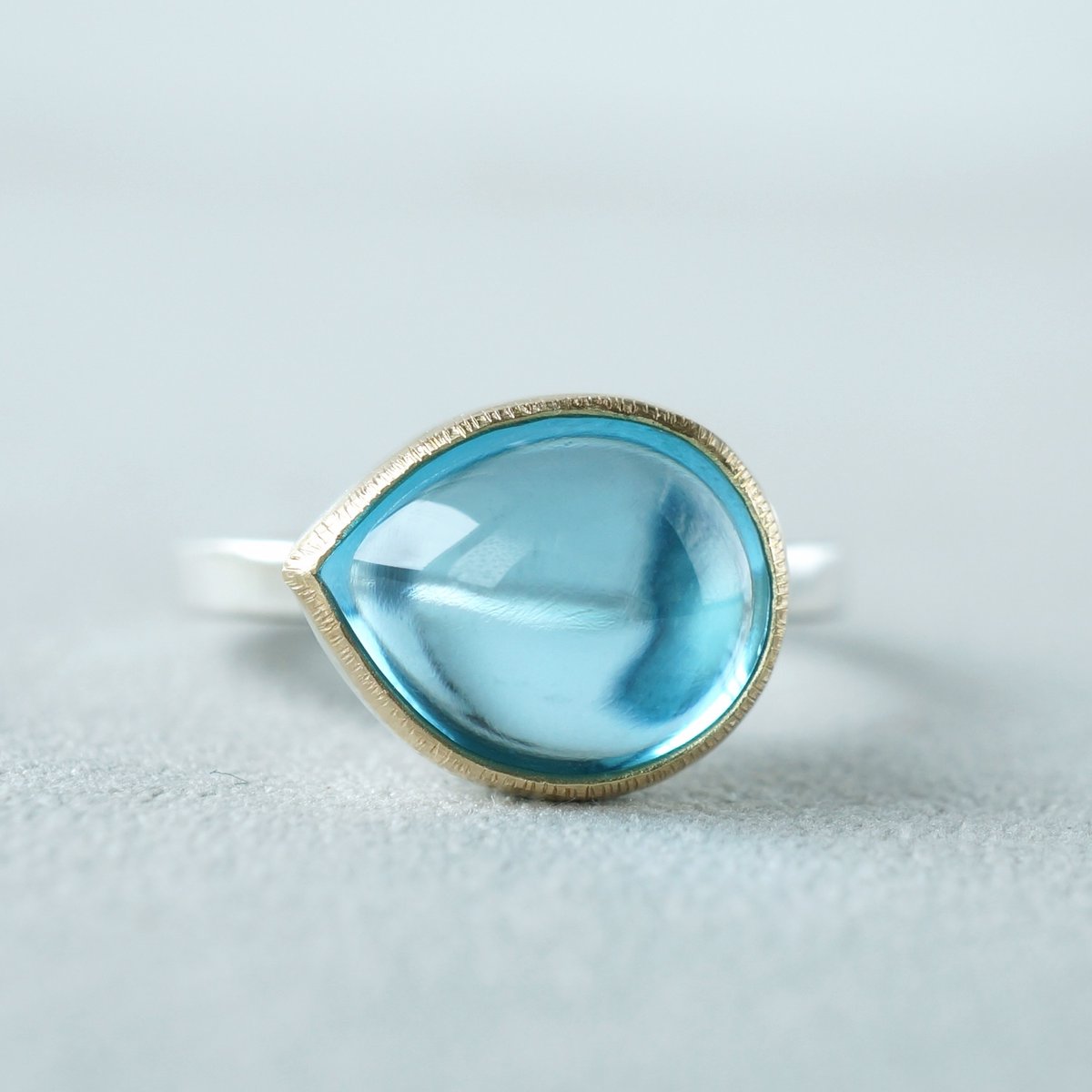 Blue Topaz Ring | jardim by Marina Ishii
