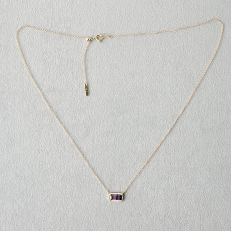 Sapphire Necklace/Bicolor/PinkxBlack