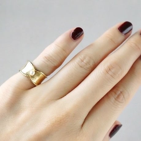 Moonlight Pinky Ring