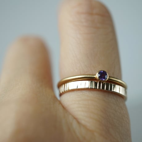 K10 Striped Ring *