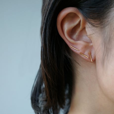 K18 Bow Earring ＊Single