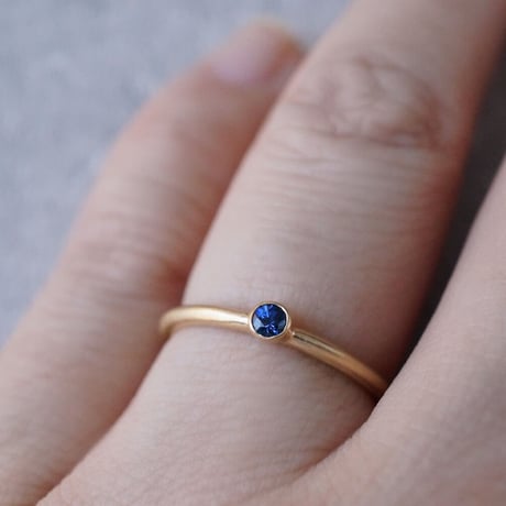 Sapphire Ring/Round/Blue *