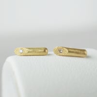 K18 Twig Earrings/Diamond *